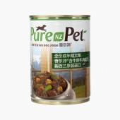 普尔沛 牛肝牛肉狗罐头成犬主食罐 375g 新西兰原装进口